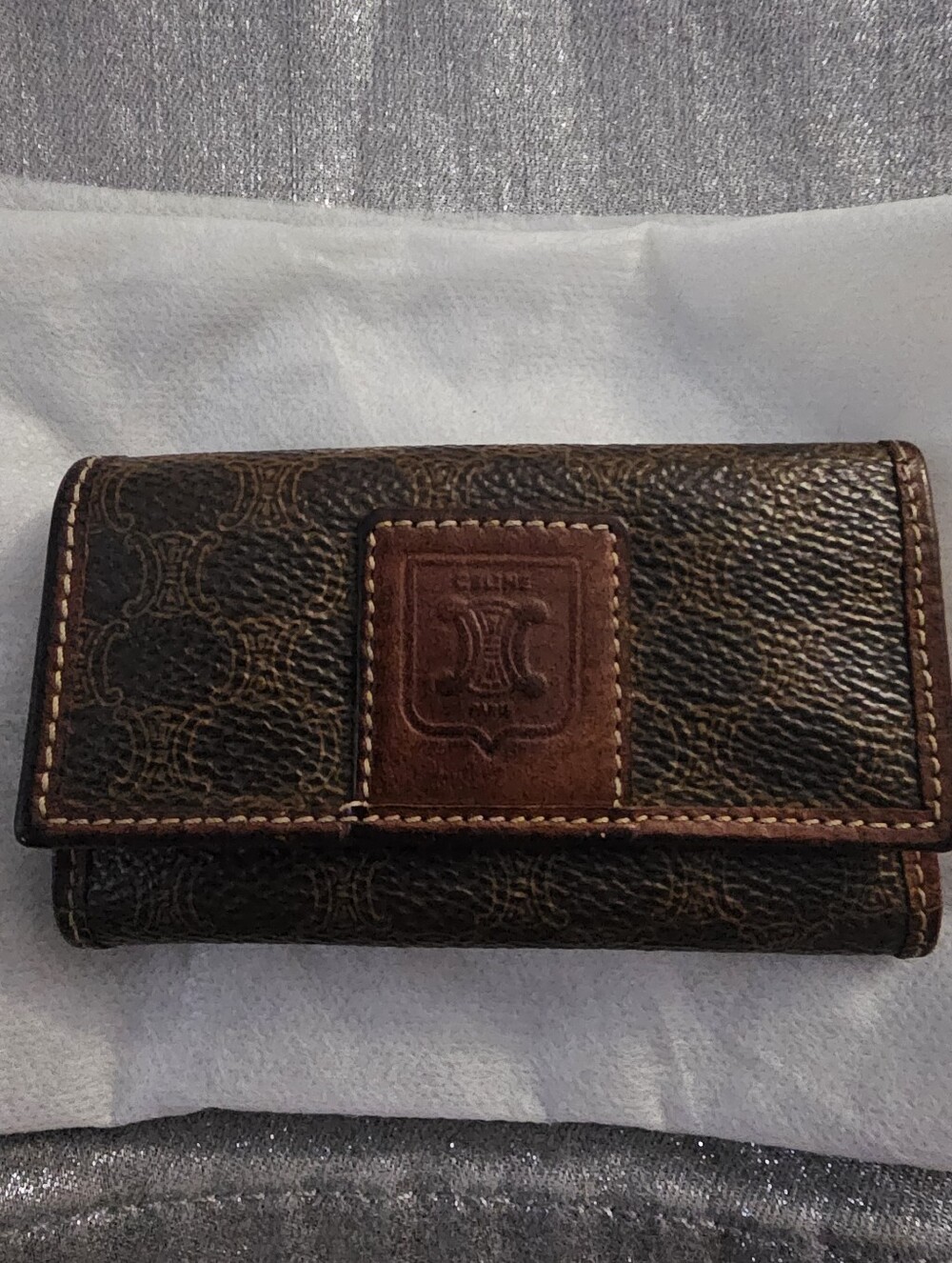 CELINE MACADAM KEY CASE